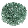 American Fire Glass 1/2 in Evergreen Reflective Fire Glass, 10 Lb Bag AFF-EVGRRF12-10